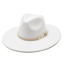 Chapeau Avec Sangle Fine Originale
