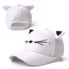 Casquette De Baseball Avec Oreilles De Chat Pour Enfants