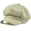 Casquette Gavroche Octogonale En Lin Respirant Pour Hommes Et Femmes