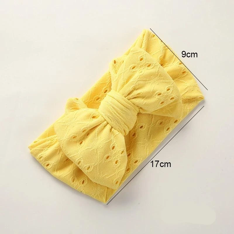 Bandeau Bébé Fille Avec Gros Nœud – Image 3