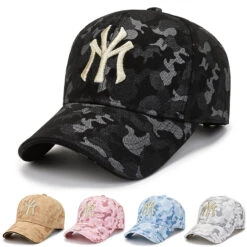 Casquette Avec Motif Camouflage Homme Et Femme