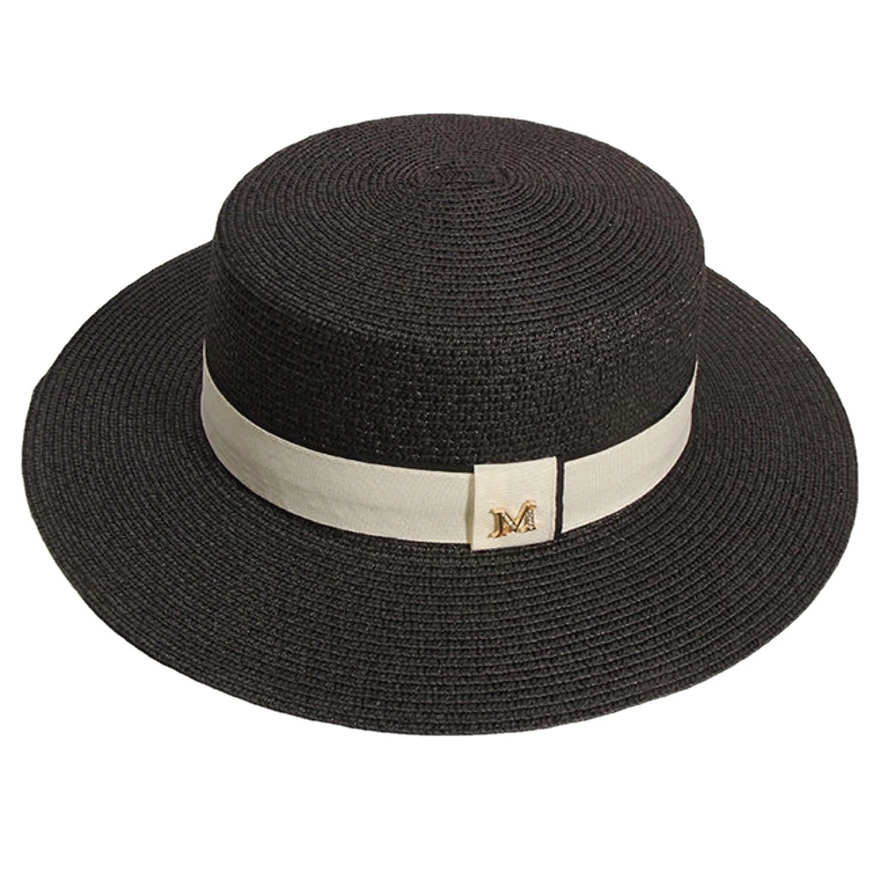 Chapeau Femme En Paille Classique Et élégant – Image 5