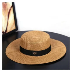 Chapeau Femme En Paille Pour La Plage