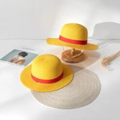 Chapeau De Paille Rond Pour Enfants