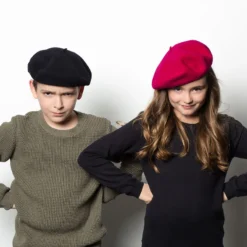 Béret Basque Pour Enfant En Laine