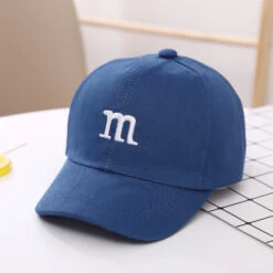 Casquette De Baseball Bleue Pour Filles Et Garçons