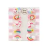 Barrette Bébé : Lot De Dix Barrettes Bébé Fille Licorne, Sirène, Poney, étoile Et Arc-en-ciel