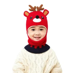 Cagoule Enfant Noël Rouge