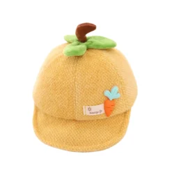 Casquette Bébé Carotte Jaune