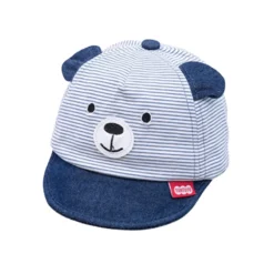 Casquette Bébé Ourson Bleu