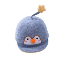Casquette Bébé Pingouin Bleu