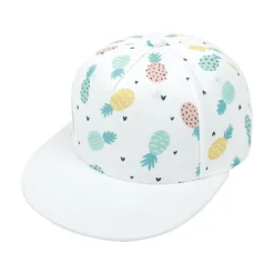 Casquette Enfant Ananas Blanc