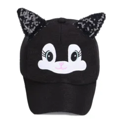 Casquette Enfant Chat Noir
