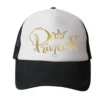 Casquette Enfant Fille Princess Noir