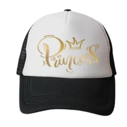 Casquette Enfant Fille Princess Noir