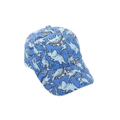 Casquette Enfant Dino Bleu
