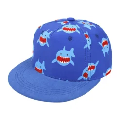 Casquette Enfant Requin Bleu