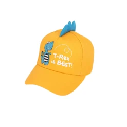 Casquette Enfant T-rex Is Best Jaune