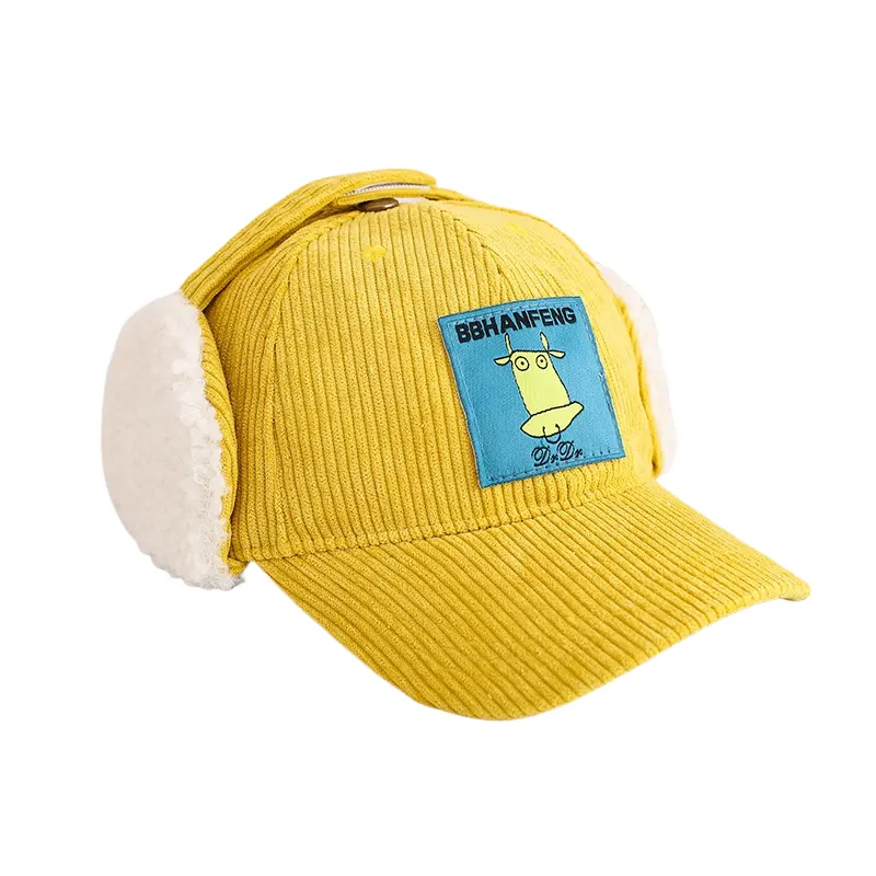Casquette Enfant Vache Jaune