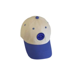 Casquette Enfant Smiley Bleu