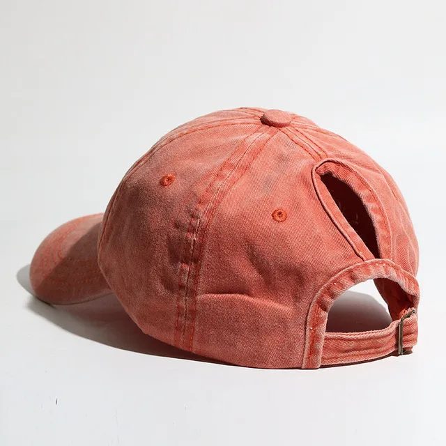 Casquette En Denim Avec Queue De Cheval Haute – Image 11