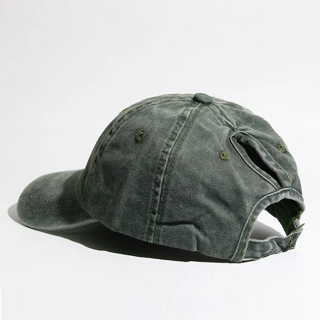 Casquette En Denim Avec Queue De Cheval Haute – Image 12