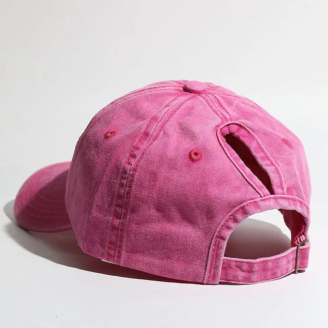 Casquette En Denim Avec Queue De Cheval Haute – Image 7
