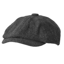 Casquette Gavroche En Tweed