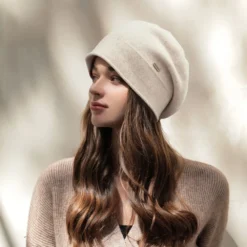 Bonnet Oversize En Laine Douce