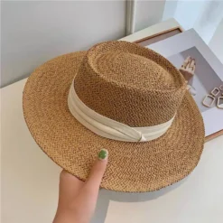 Chapeau Panama En Paille Pour Femme