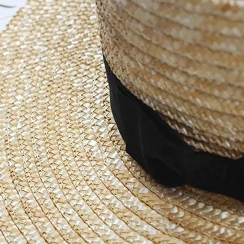 Chapeau De Plage Pour Femmes, Style Panama – Image 3