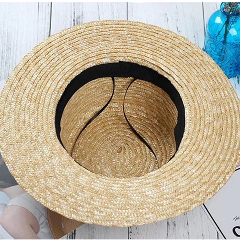 Chapeau De Plage Pour Femmes, Style Panama – Image 2