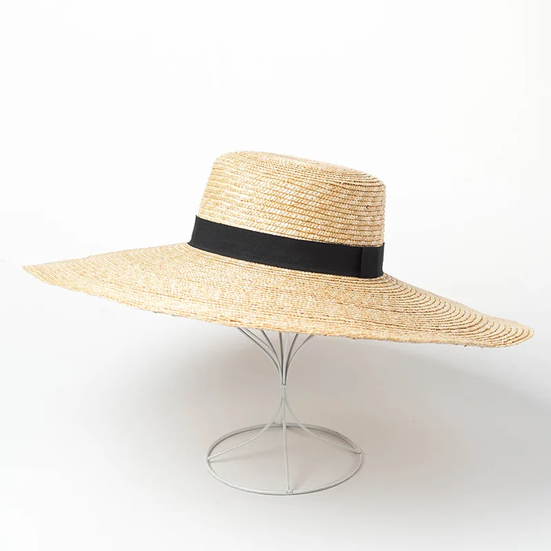 Chapeaux De Plage En Paille à Grand Bord Pour Femmes – Image 4