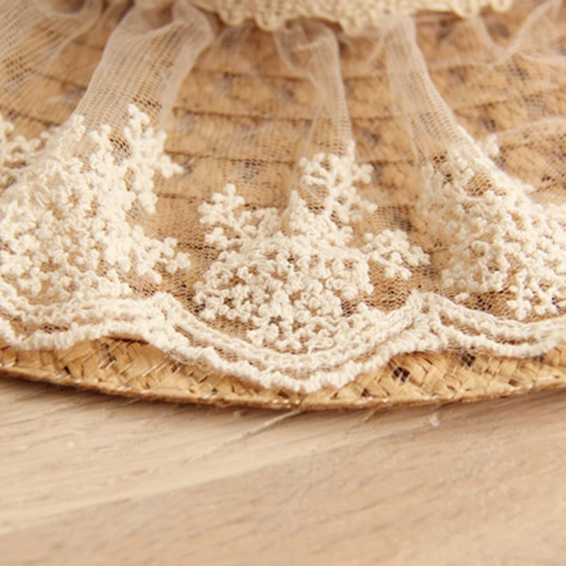 Chapeau De Soleil Avec Dentelle – Image 2