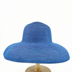 Chapeau Bob Coloré En Paille à Large Bord Retombant