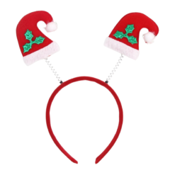 Serre-tête : Serre-tête Enfant Deux Bonnets De Noël 