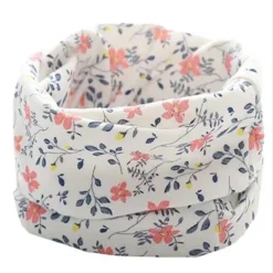 Snood Enfant Fleuri Blanc