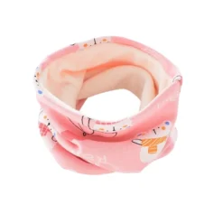 Snood Enfant Ours Rose
