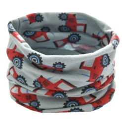 Snood Enfant Tracteur Gris