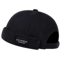 Bonnet Docker En Coton Avec Inscription Los Angeles