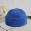Bonnet Docker Style Vintage Effet Peluche