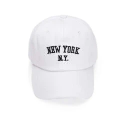 Casquette Blanche Tendance Style Baseball