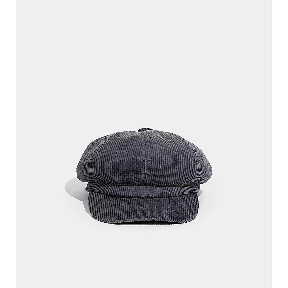 Casquette Gavroche Femme En Velours Côtelé – Image 3