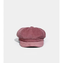 Casquette Gavroche Femme En Velours Côtelé