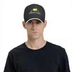 Casquette Golf Ajustable Avec Inscription Masters