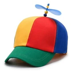 Casquette Hélice Arc En Ciel Ajustable