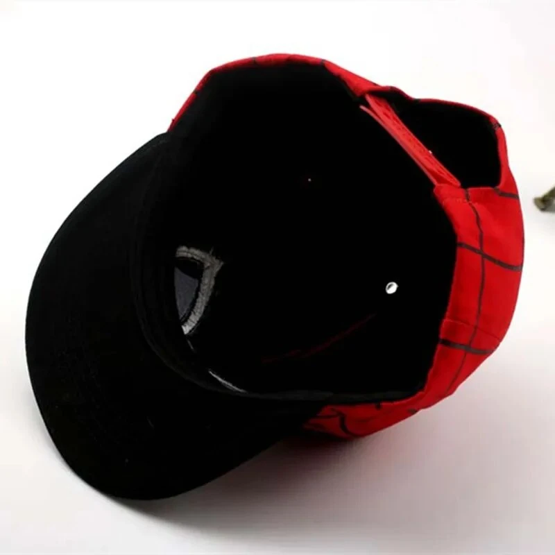 Casquette Plate Spiderman En Toile Pour Enfants – Image 3