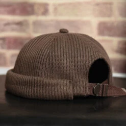 Casquette Sans Visière Style Bonnet Tricoté
