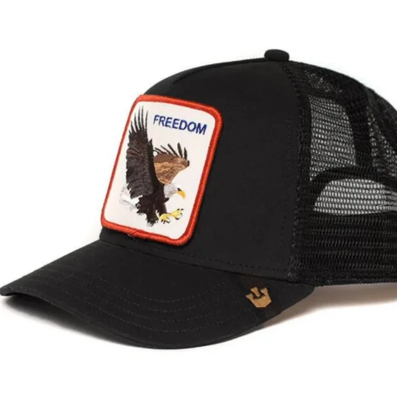 Casquette Trucker Avec Aigle Et Imprimé Freedom – Image 2