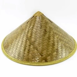 Chapeau Chinois Traditionnel Et Respirant En Bambou